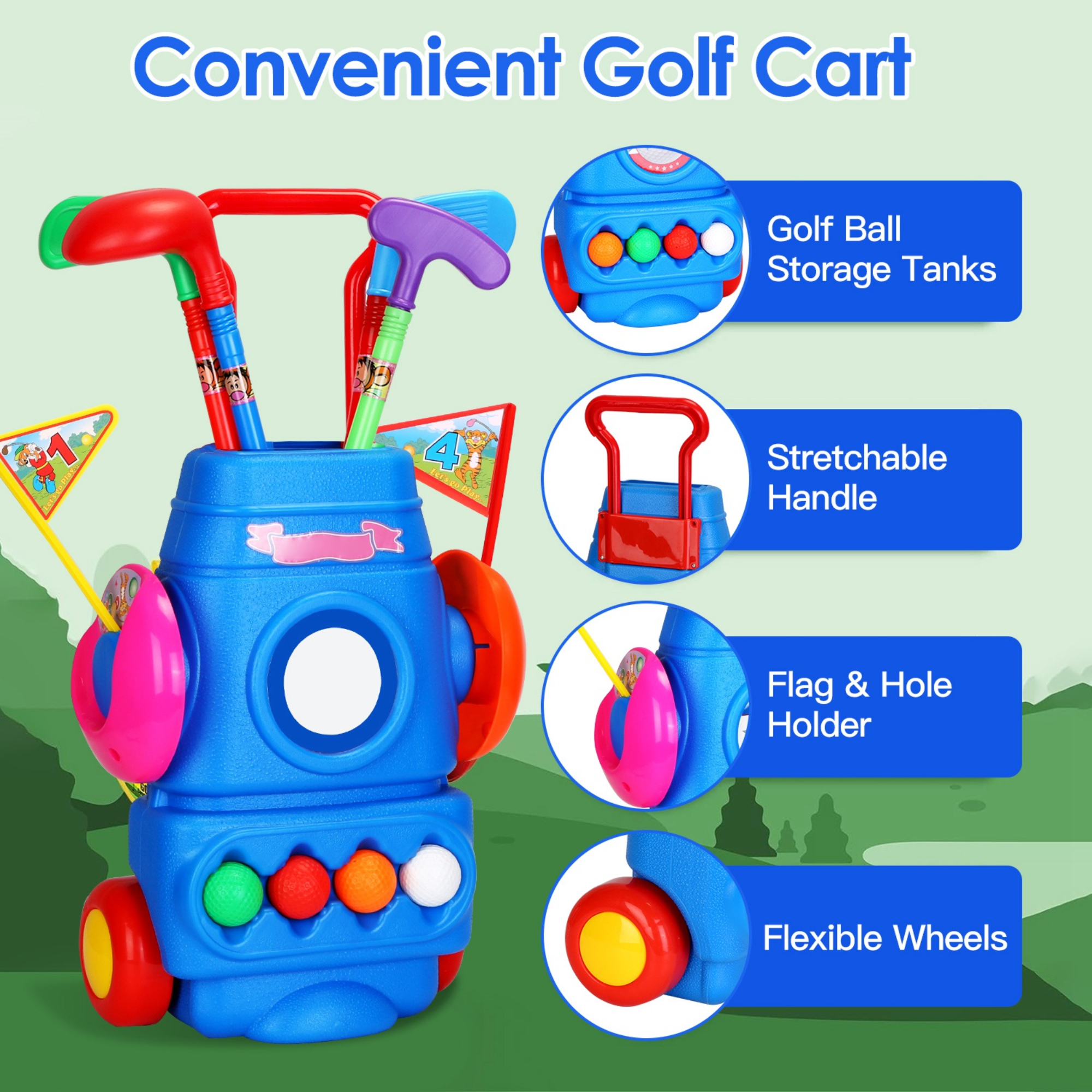 GBruno Toddler Golf Set
