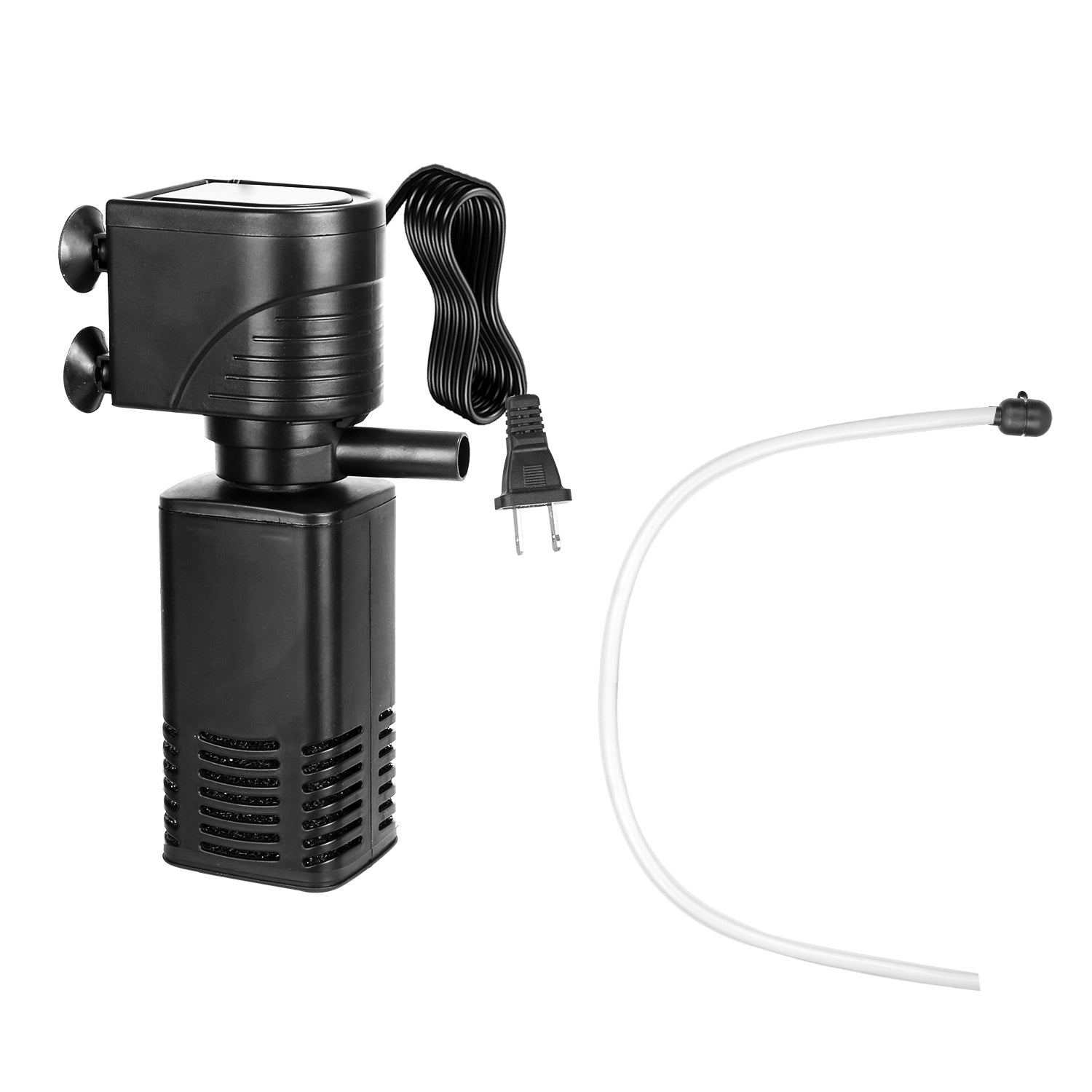 4 in 1 Submersible Aquarium Filter for 60 to 160Gallon Fish Tank Powerful Internal Fish Tank Filter with Biochemical Cotton Filter For Saltwater Fresh