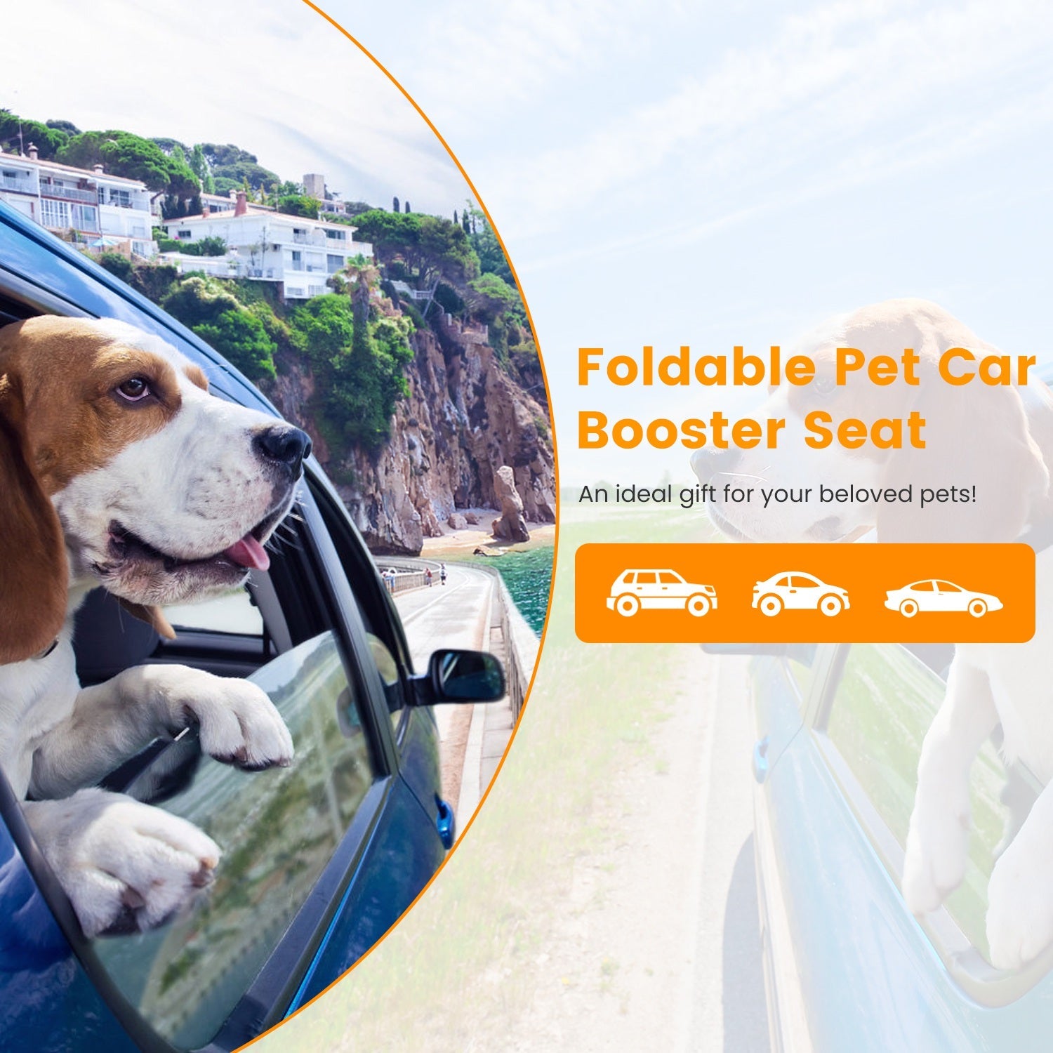 GBruno Small Dog Car Seat