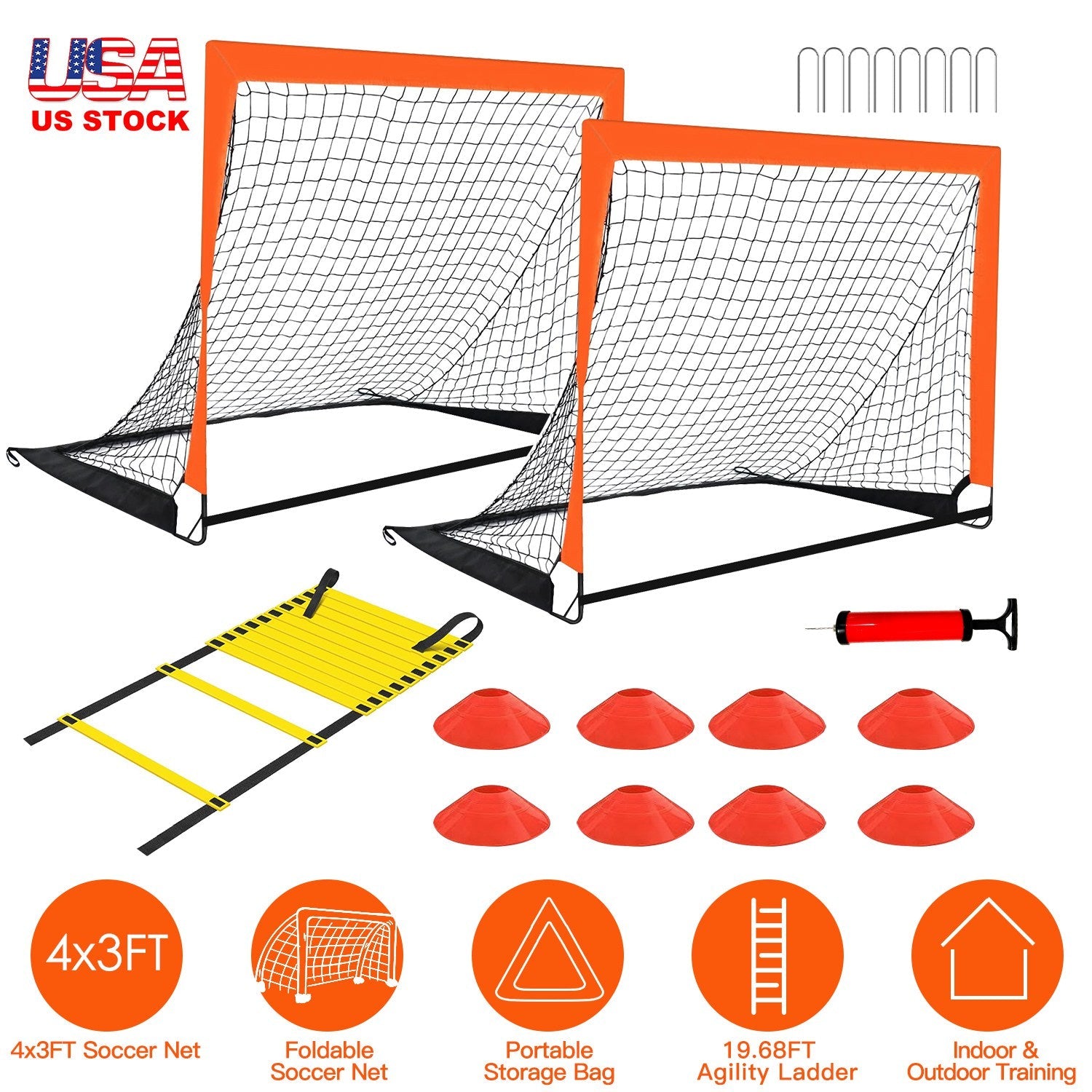 GBruno Kids Soccer Goal