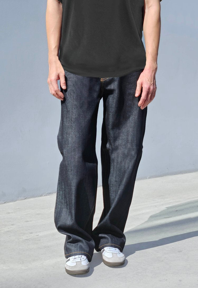 Neo Blue Baggy Skate Jeans