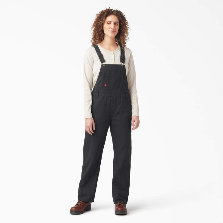 Women's Relaxed Fit Bib Overalls FB206
