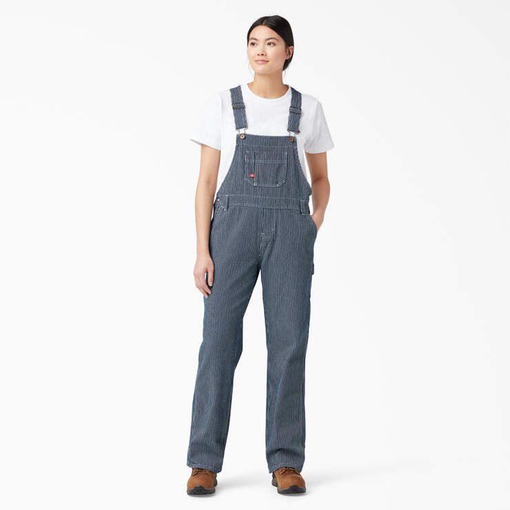 Women's Relaxed Fit Bib Overalls FB206