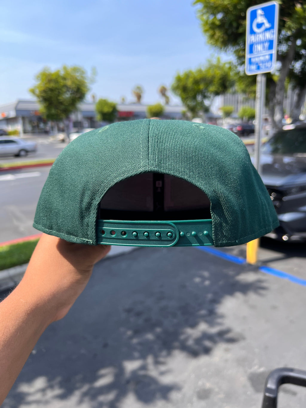 MLB New Era 9Fifty Basic Snapback Dodgers Forest Green / Walnut 950