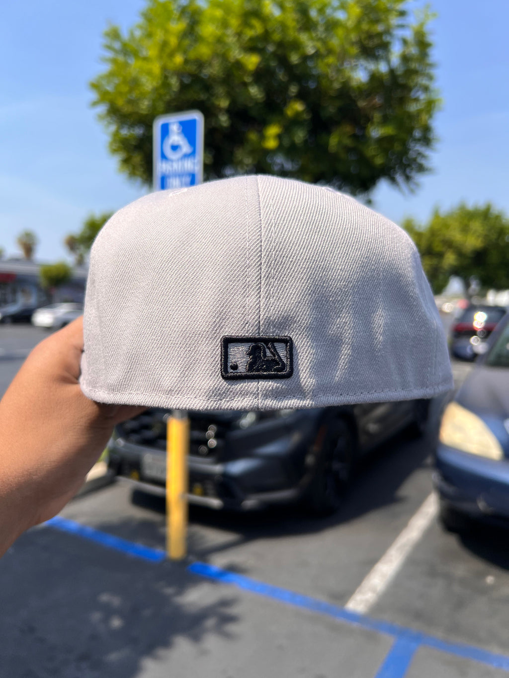 Los Angeles Dodgers Script Grey / Black 5950