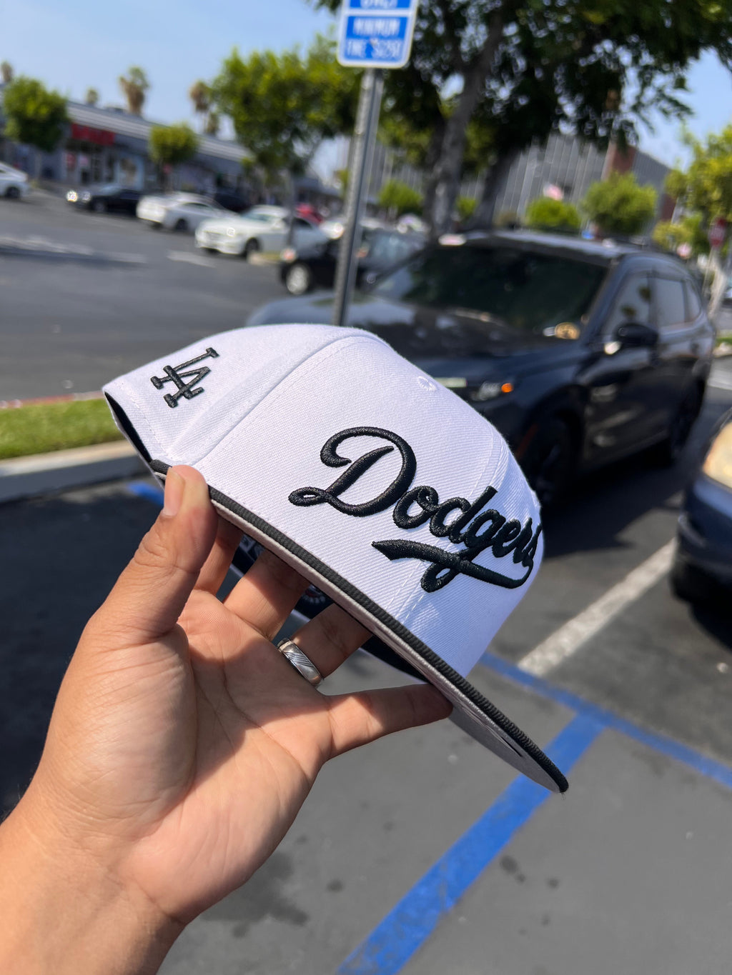 Los Angeles Dodgers Script White / Black 5950