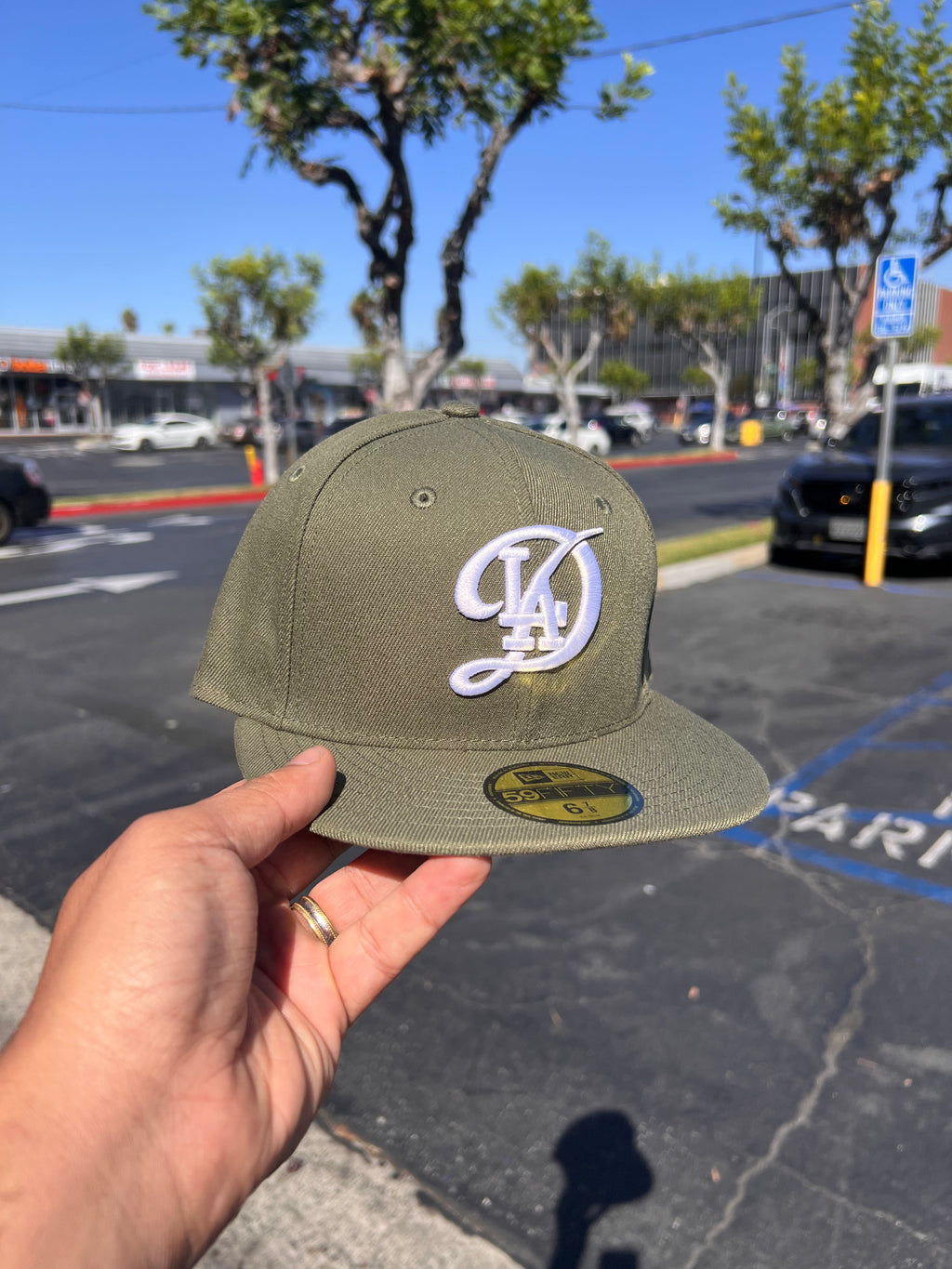 Los Angeles Dodgers City Connect Olive 5950