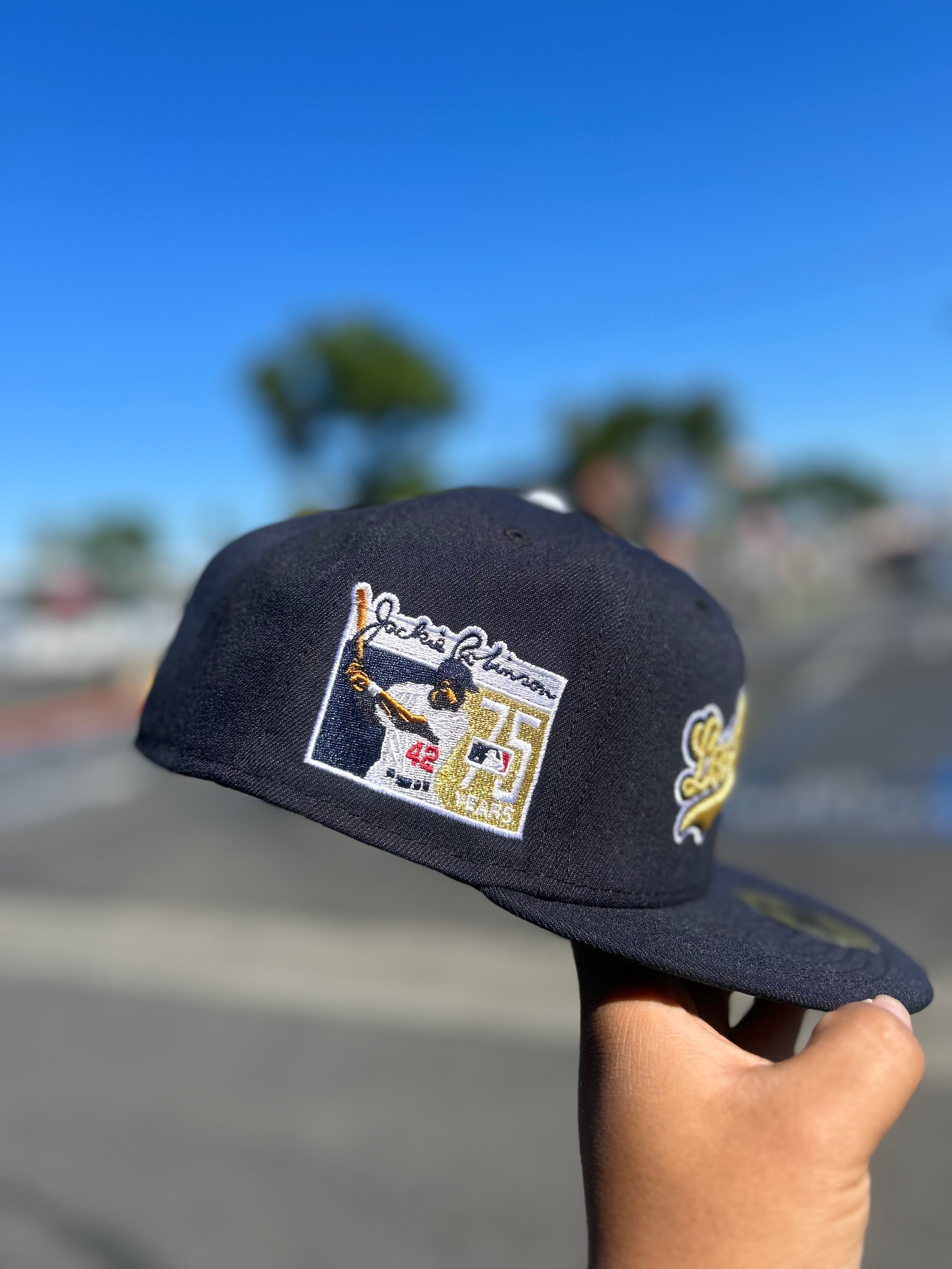 Los Angeles Dodgers Navy Script 5950