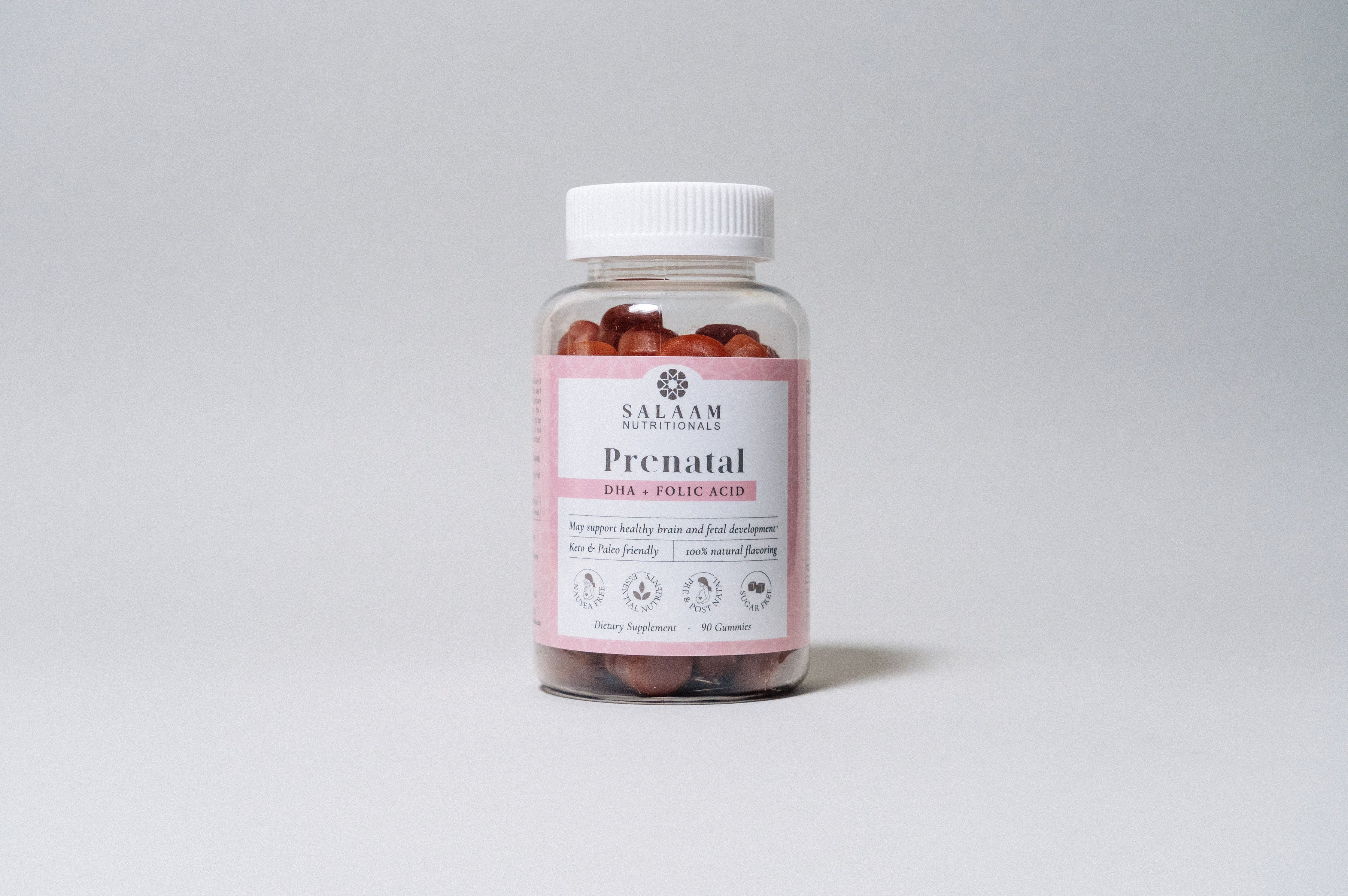 Halal Prenatal Bundle: Vitamin D3, Omega 3 Fish Oil & Prenatal Gummies (3 Bottles)