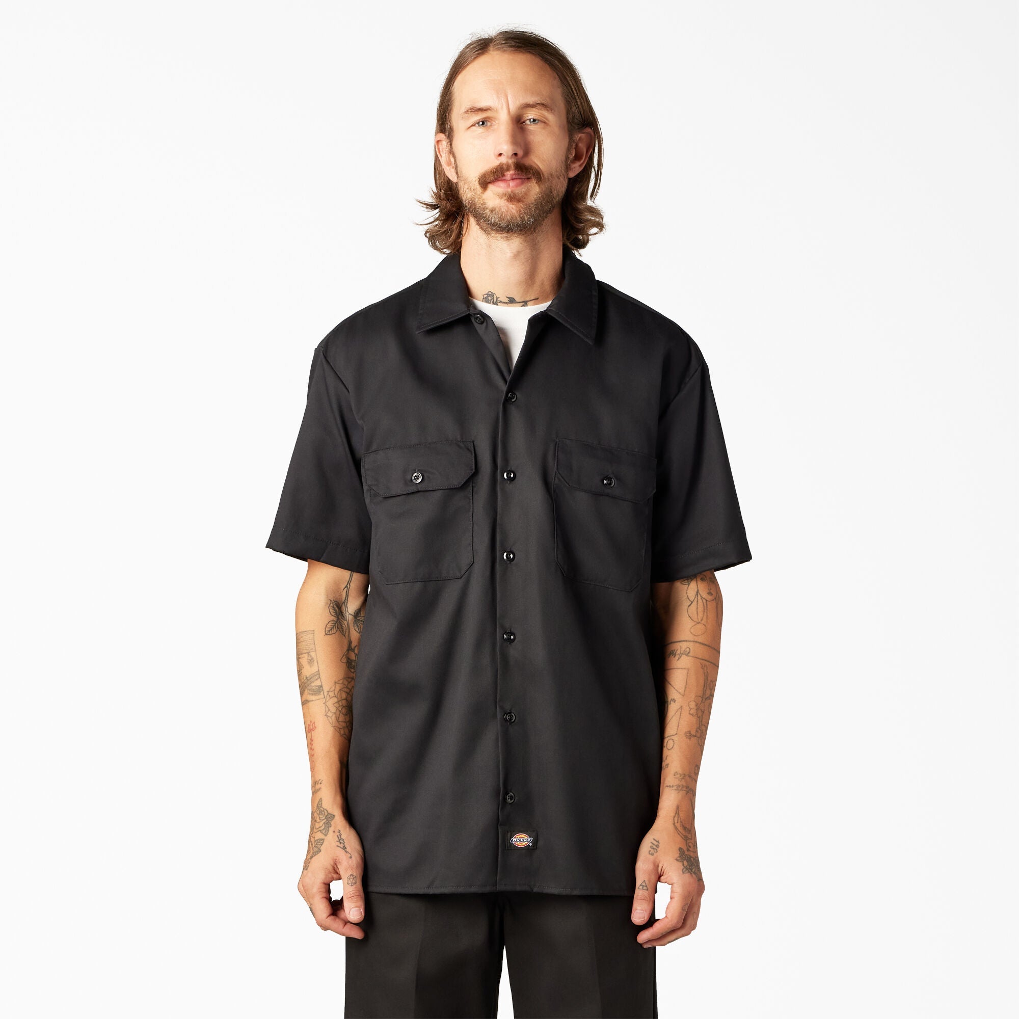 Dickies FLEX Relaxed Fit Short Sleeve Work Shirt A875G