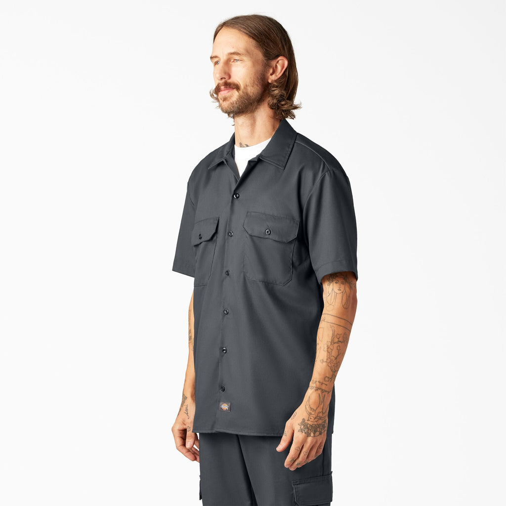 Dickies FLEX Relaxed Fit Short Sleeve Work Shirt A875G