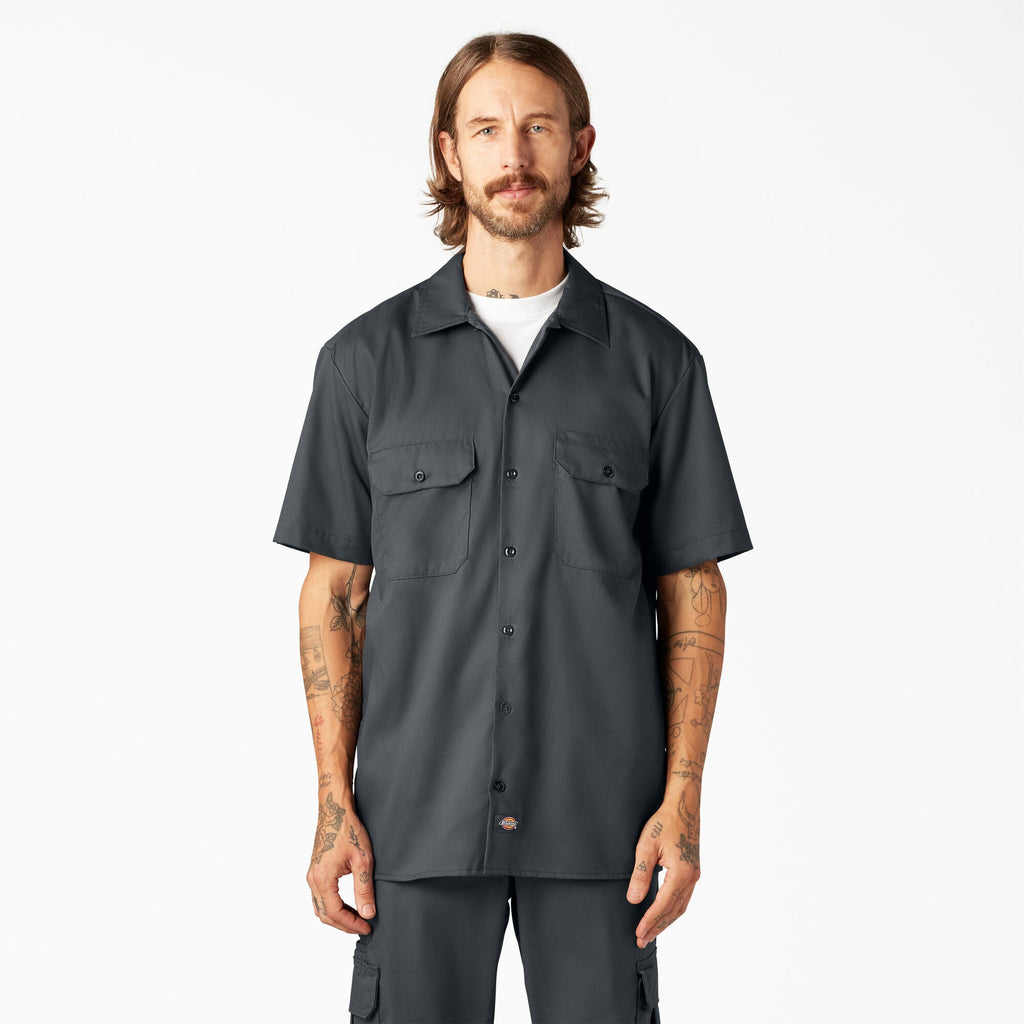 Dickies FLEX Relaxed Fit Short Sleeve Work Shirt A875G