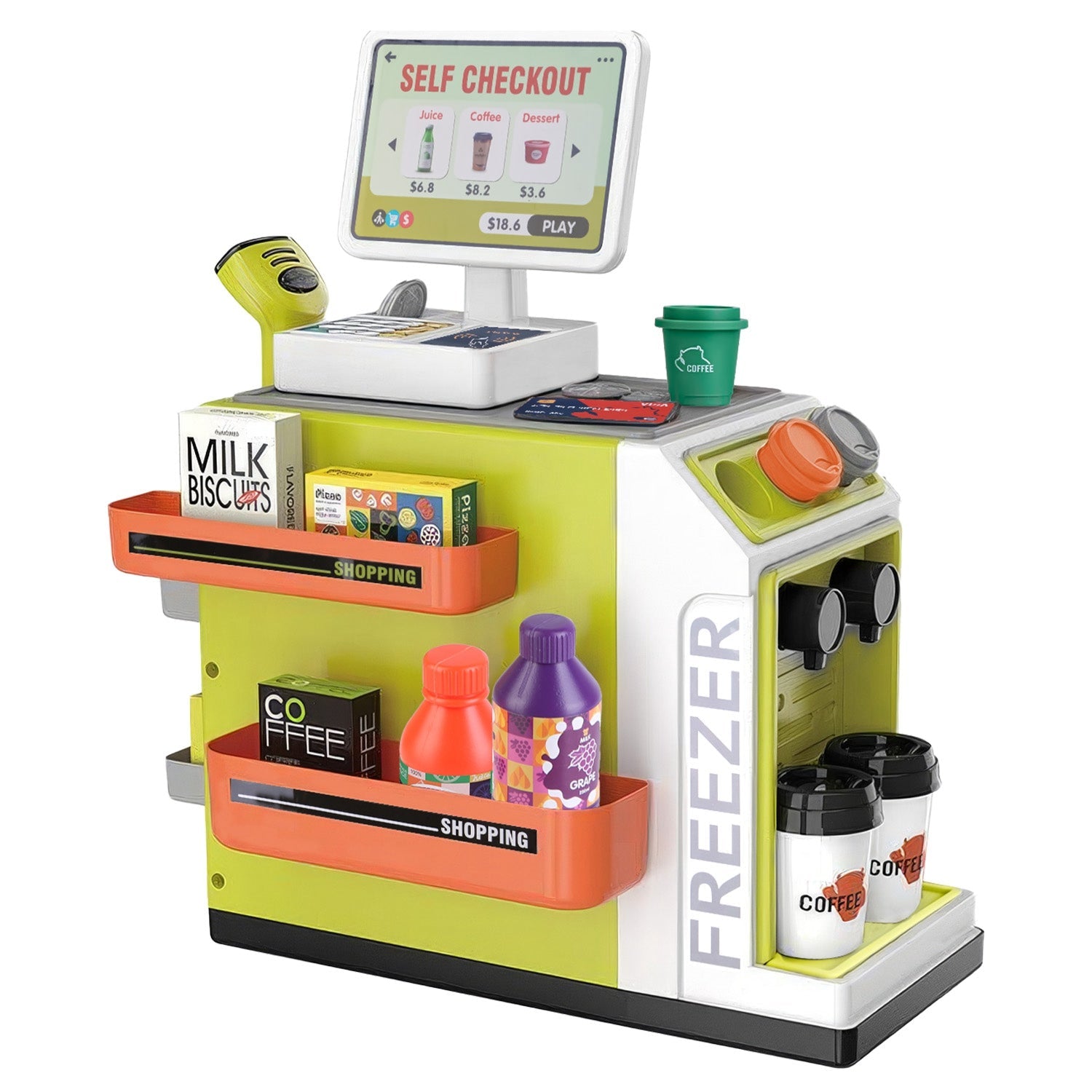 GBruno Cash Register Play Toy Set
