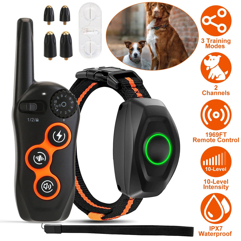 GBruno IPX7 Waterproof Dog Training Collar