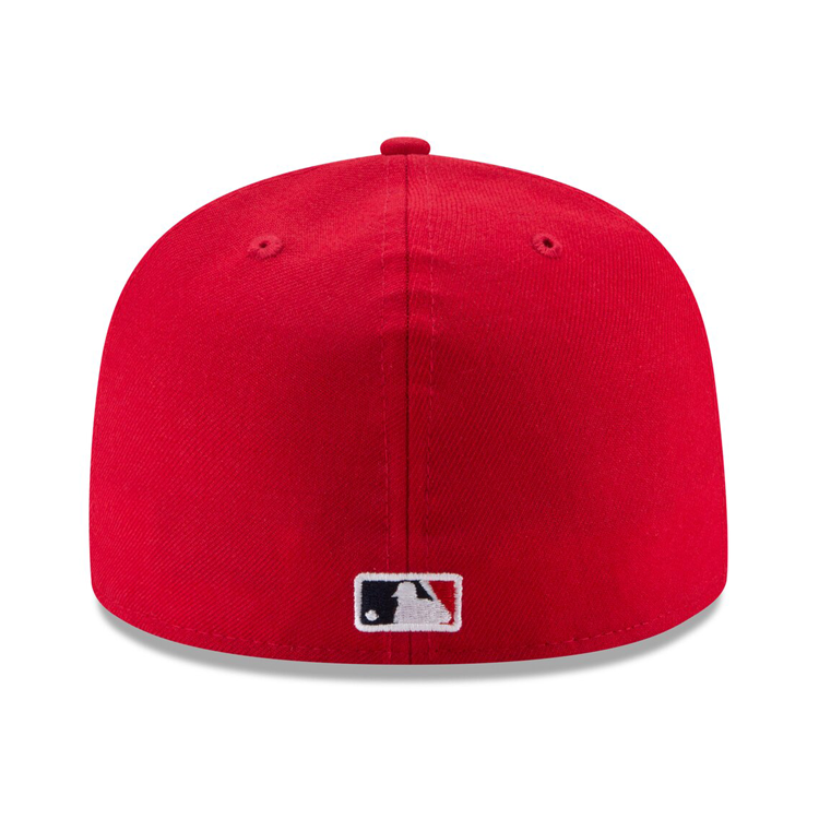 NEW ERA 59FIFTY AUTHENTIC COLLECTION LOS ANGELES ANGELS ON-FIELD GAME HAT - RED 70383734