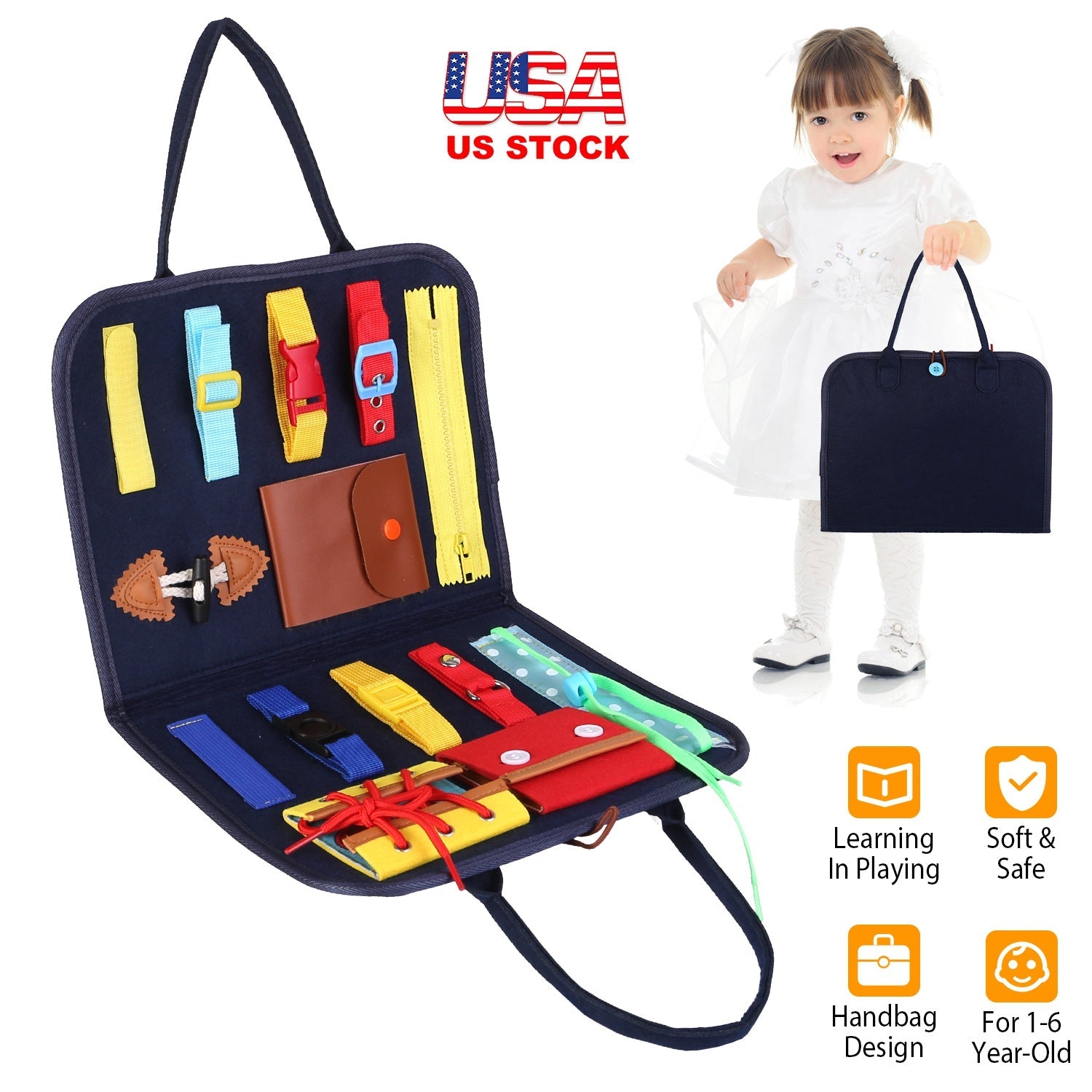 GBruno Kids Busy Board