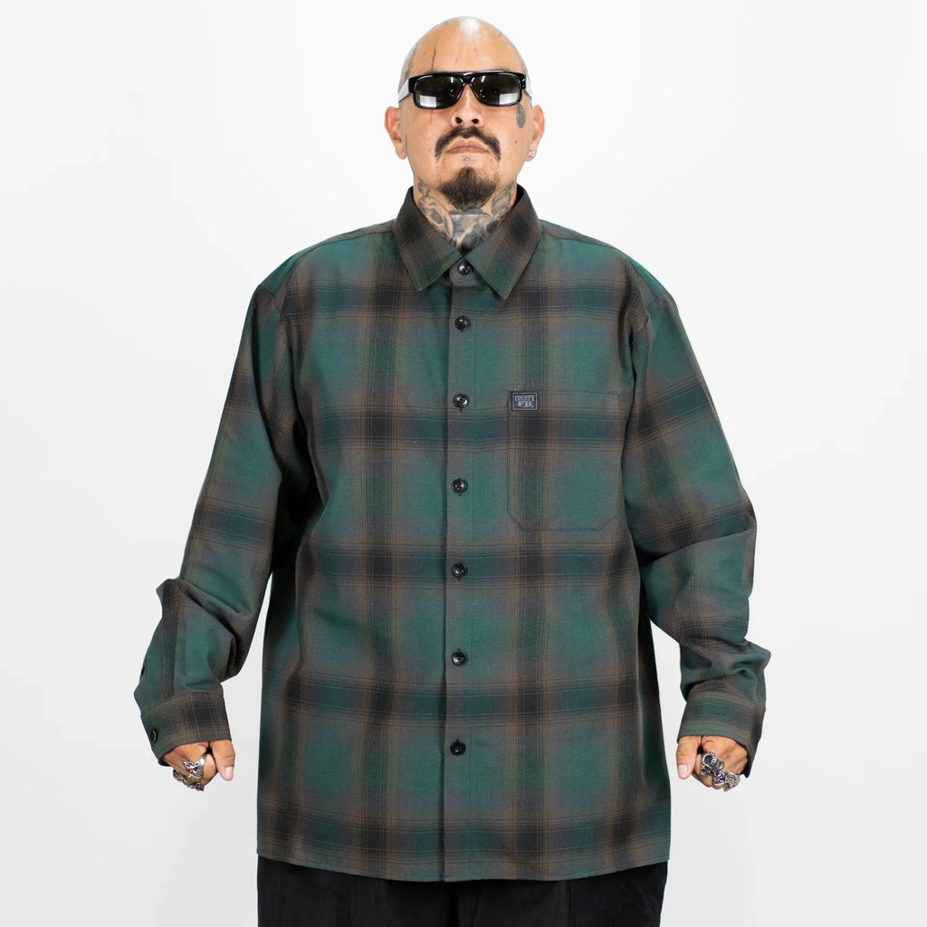FB County Long Sleeve Checker Flannel Shirt