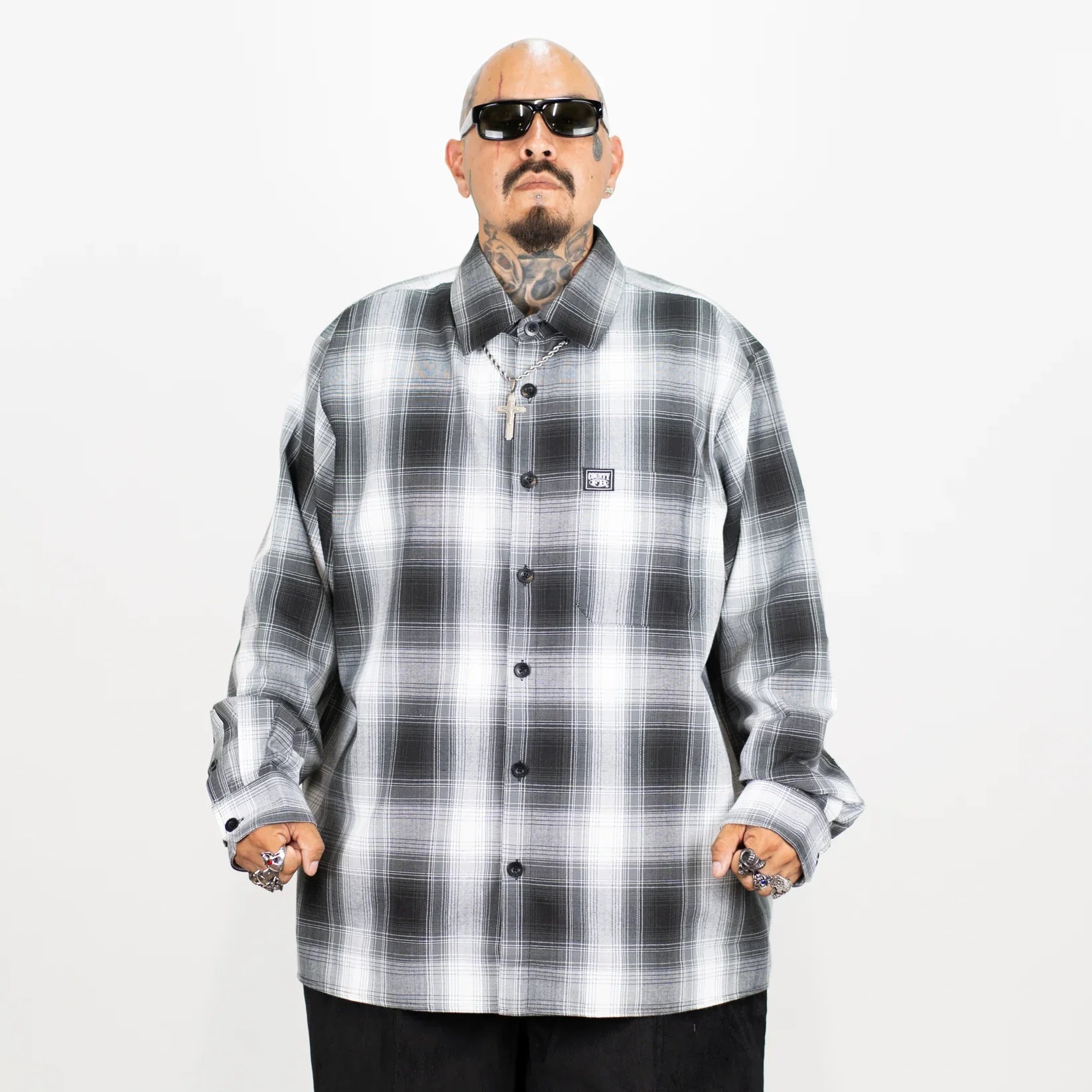 FB County Long Sleeve Checker Flannel Shirt