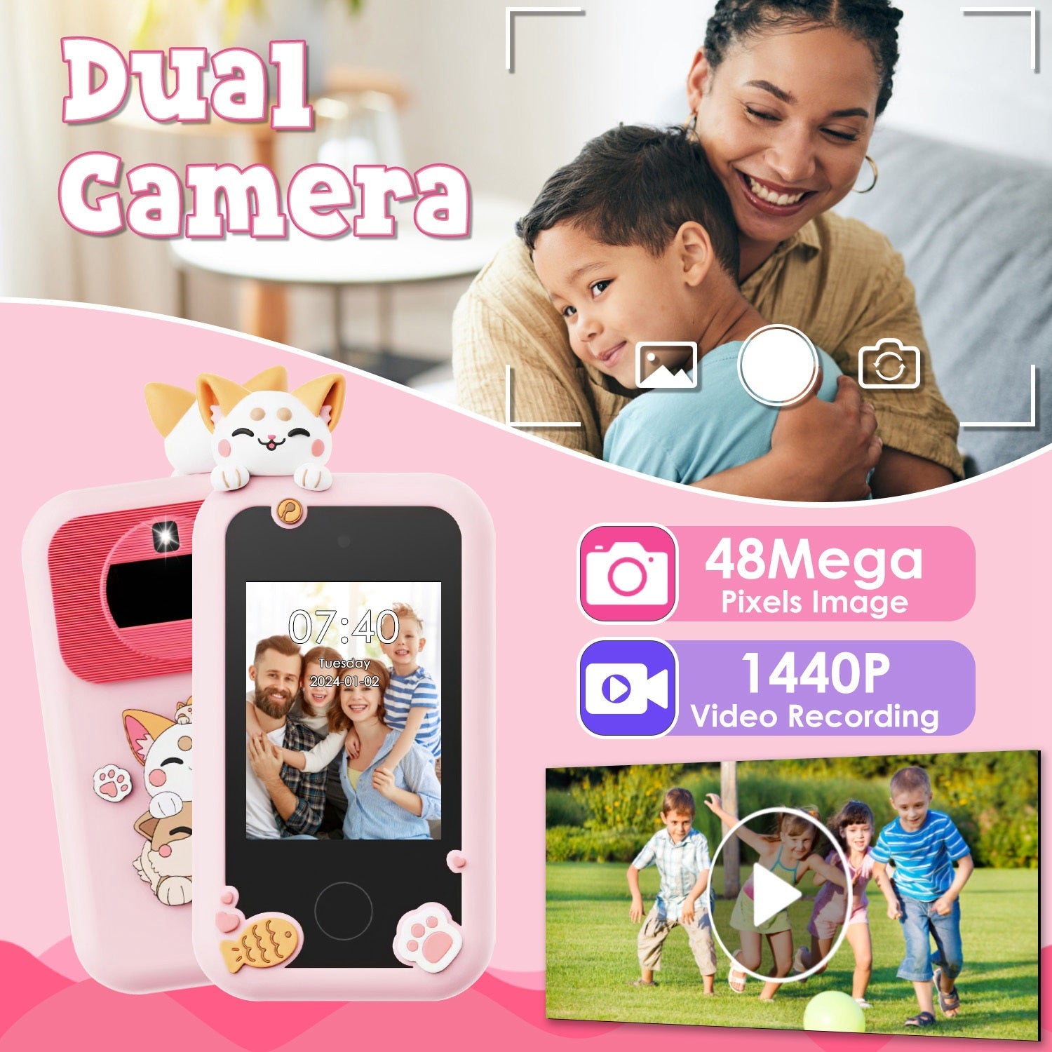 GBruno Kids Smart Toy Phone