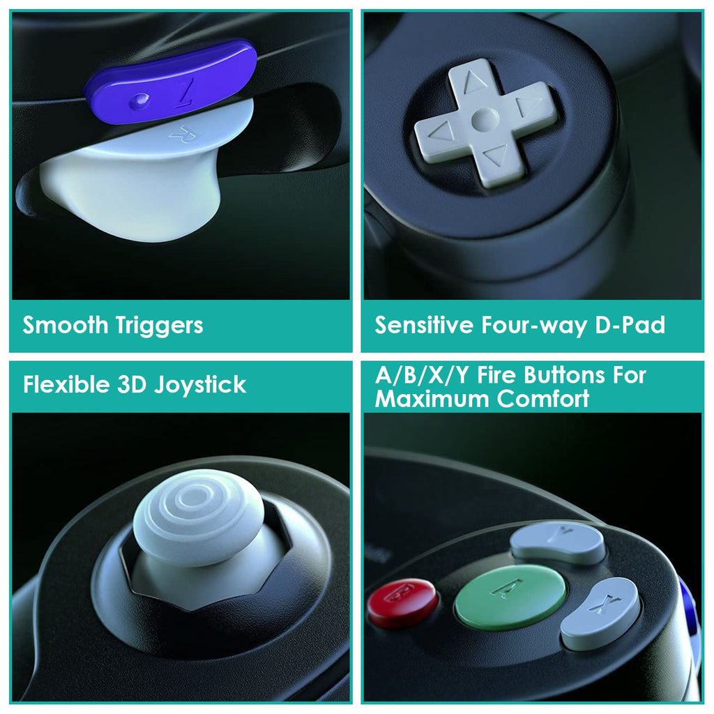 GBruno Shock Wired Game Controller Gamepad