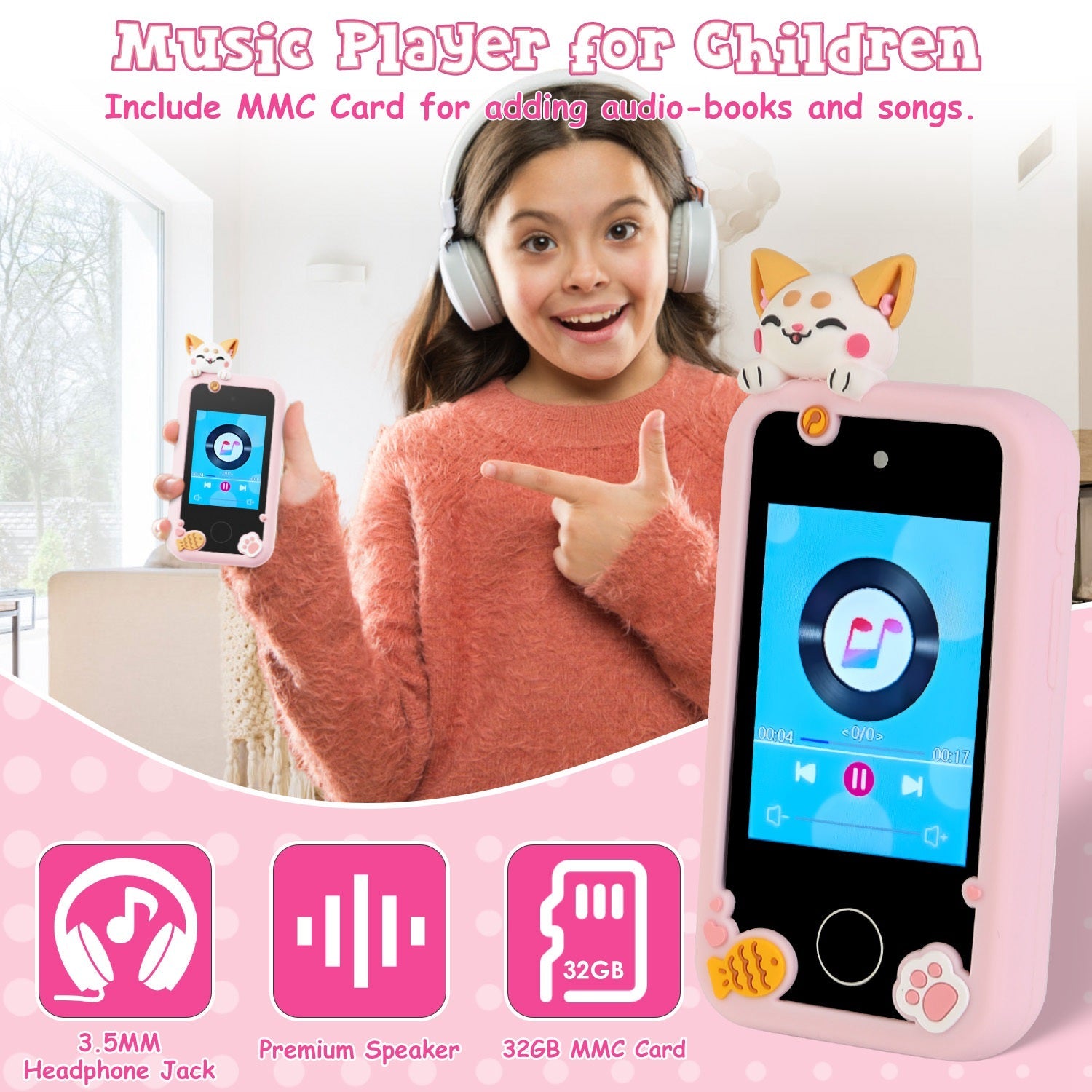 GBruno Kids Smart Toy Phone