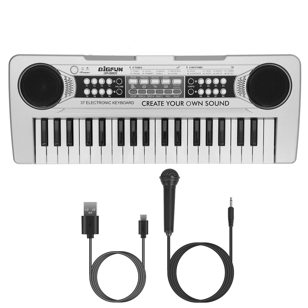 GBruno 37 Keys Digital Music Electronic Keyboard
