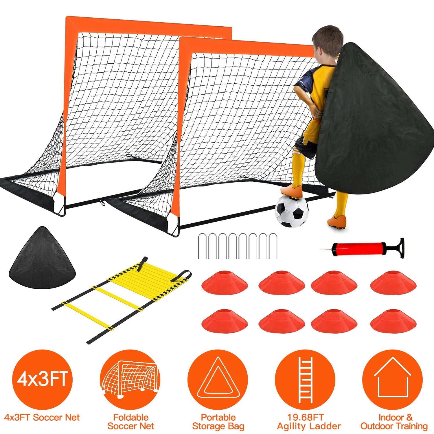 GBruno Kids Soccer Goal