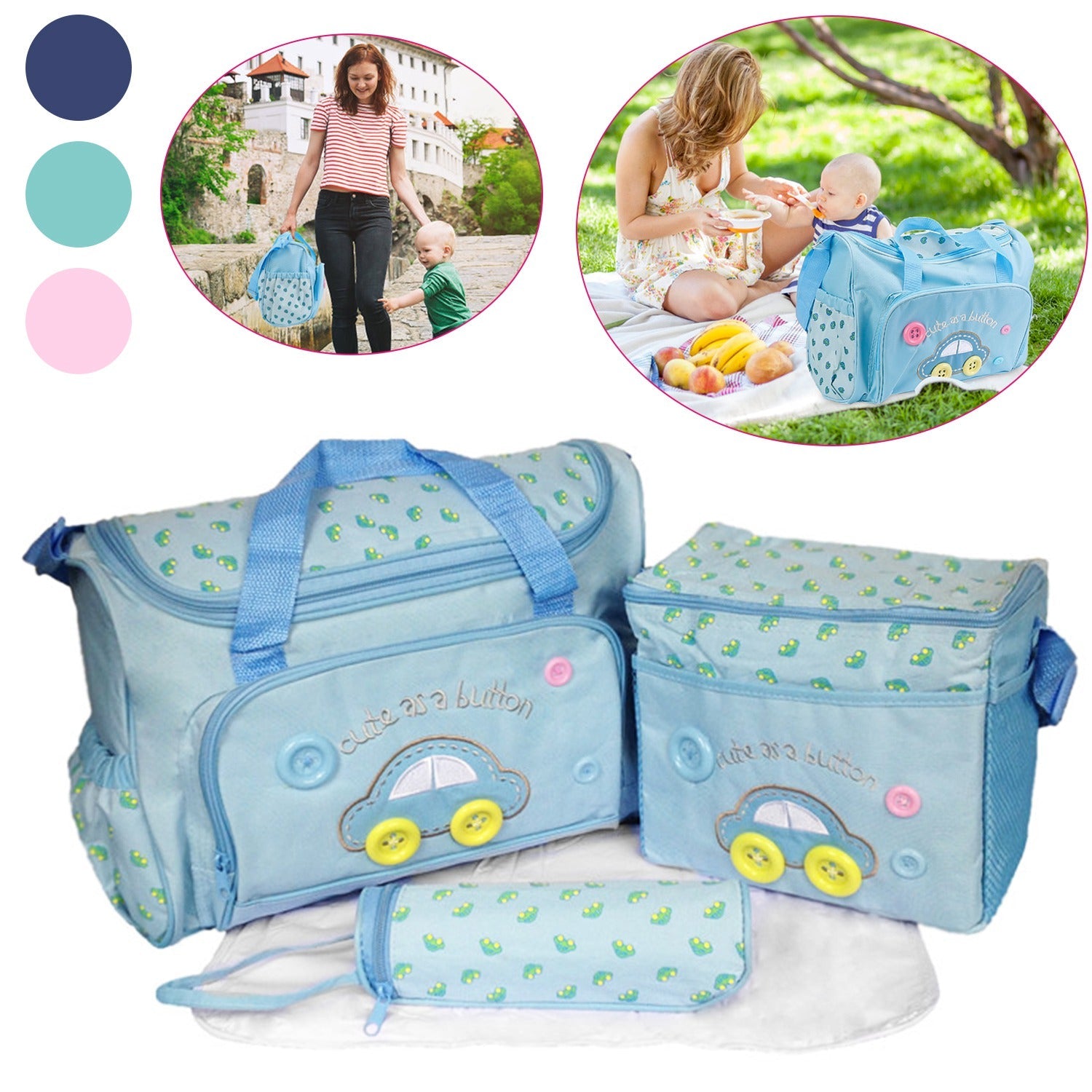 GBruno 4Pcs Diaper Bag