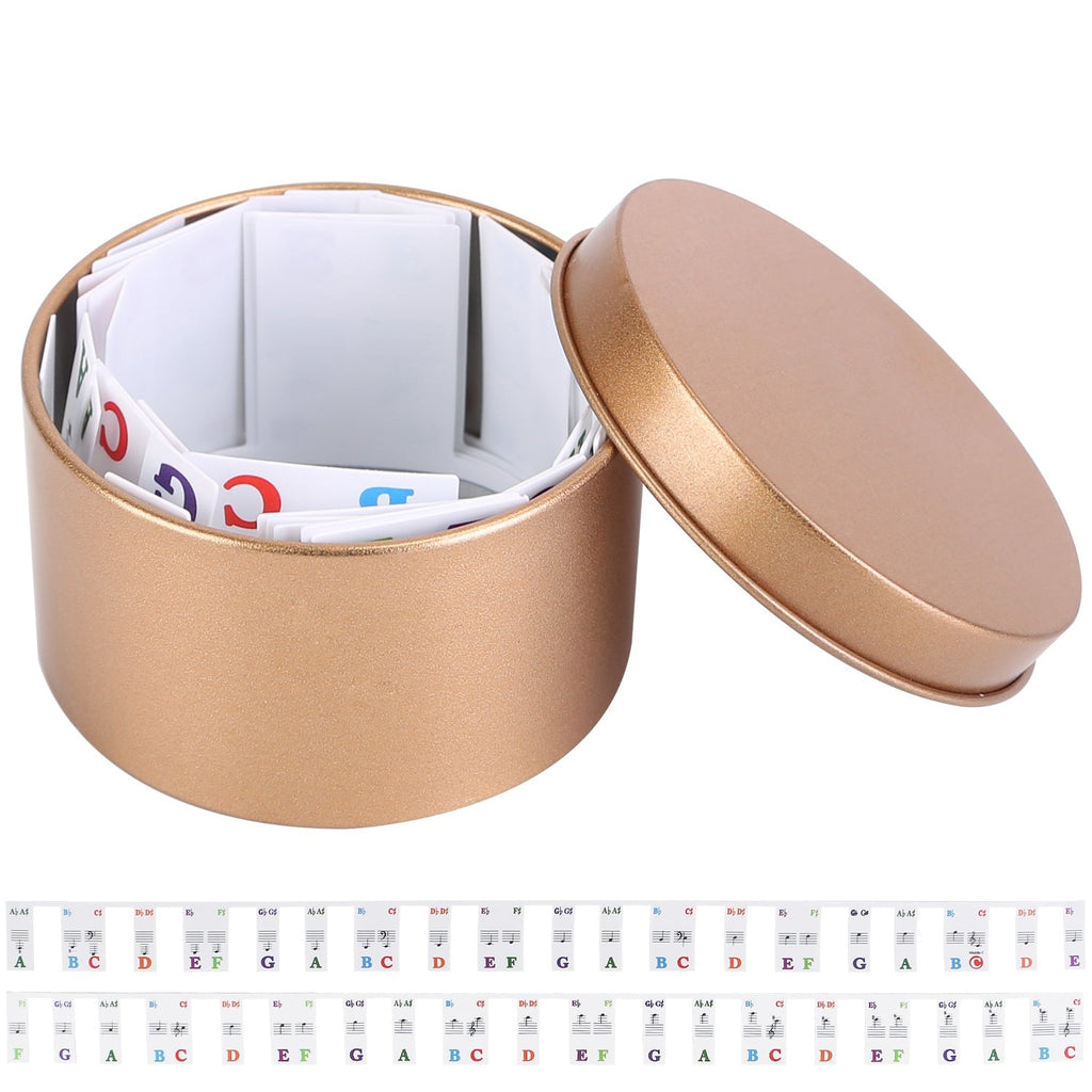 GBruno 88-Key Piano Keyboard Stickers