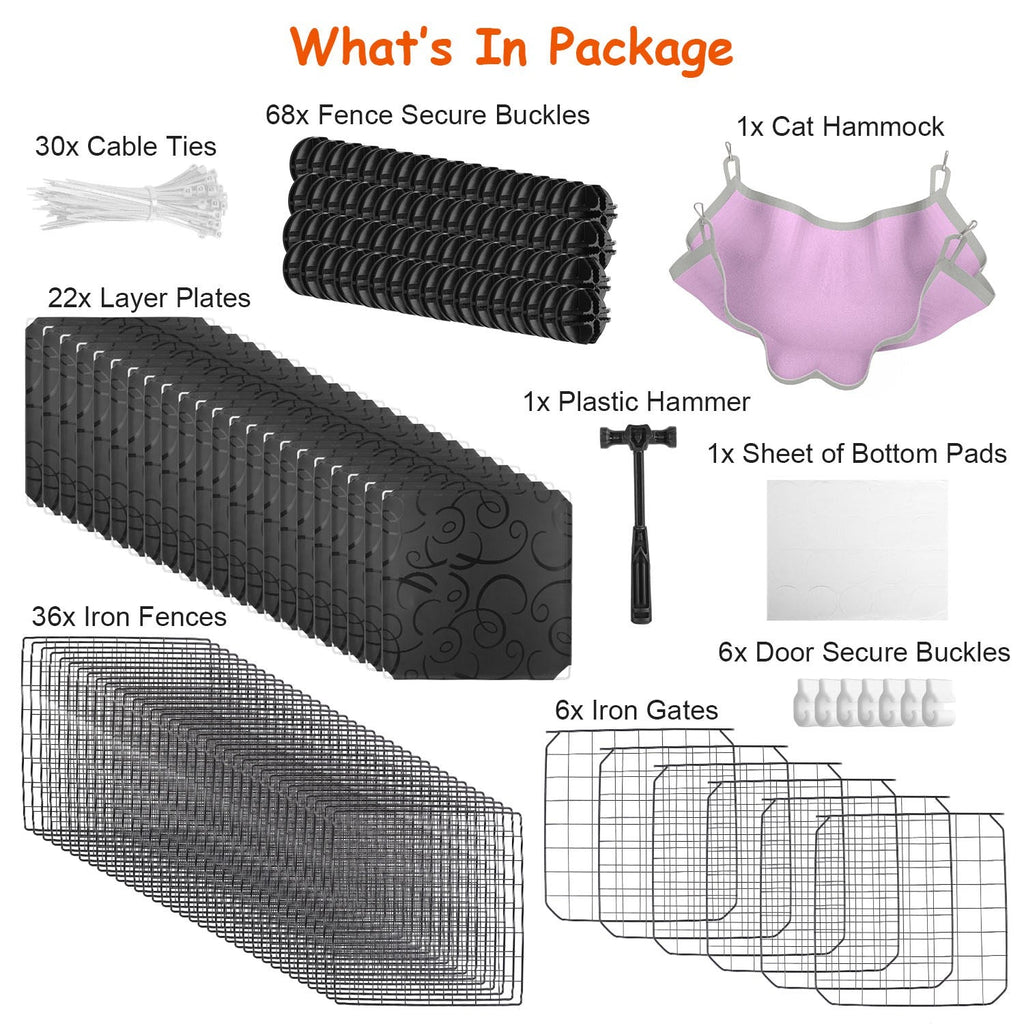 GBruno 4Tier Cat Playpen Cage