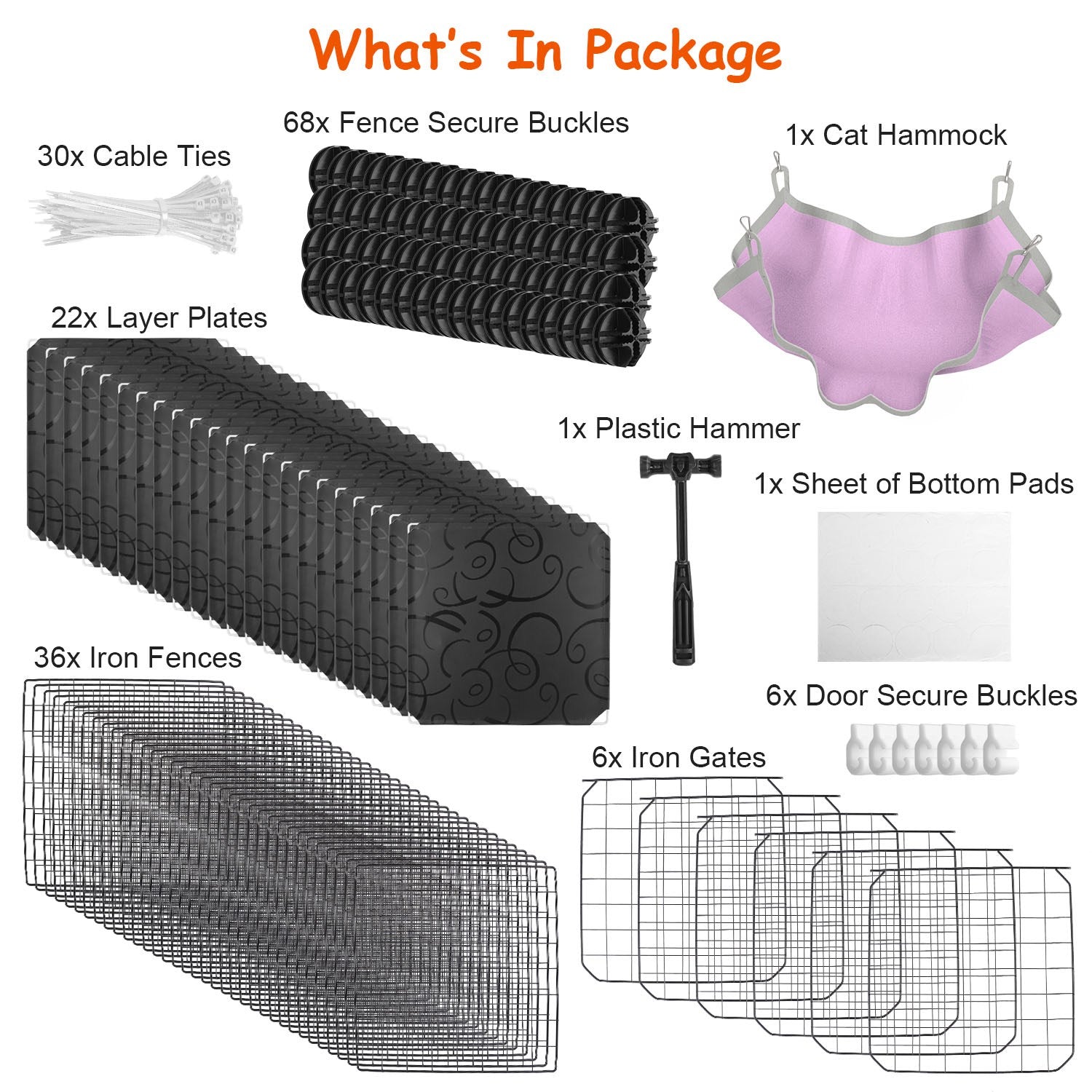 GBruno 4Tier Cat Playpen Cage