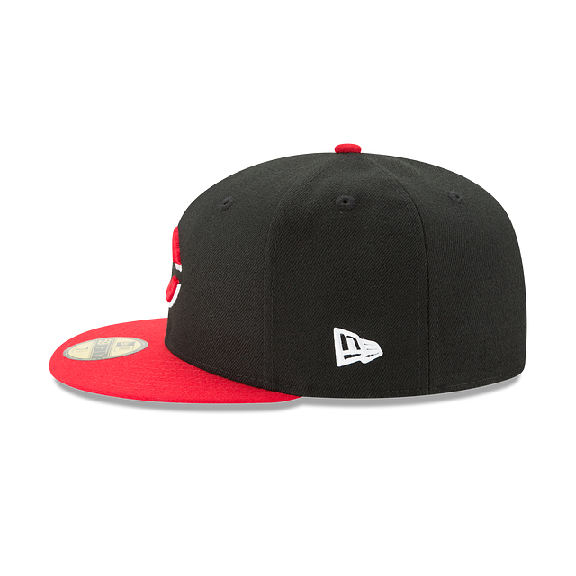 Cincinnati Reds 59FIFTY On Field Black / Red 5950 ALT 70361059