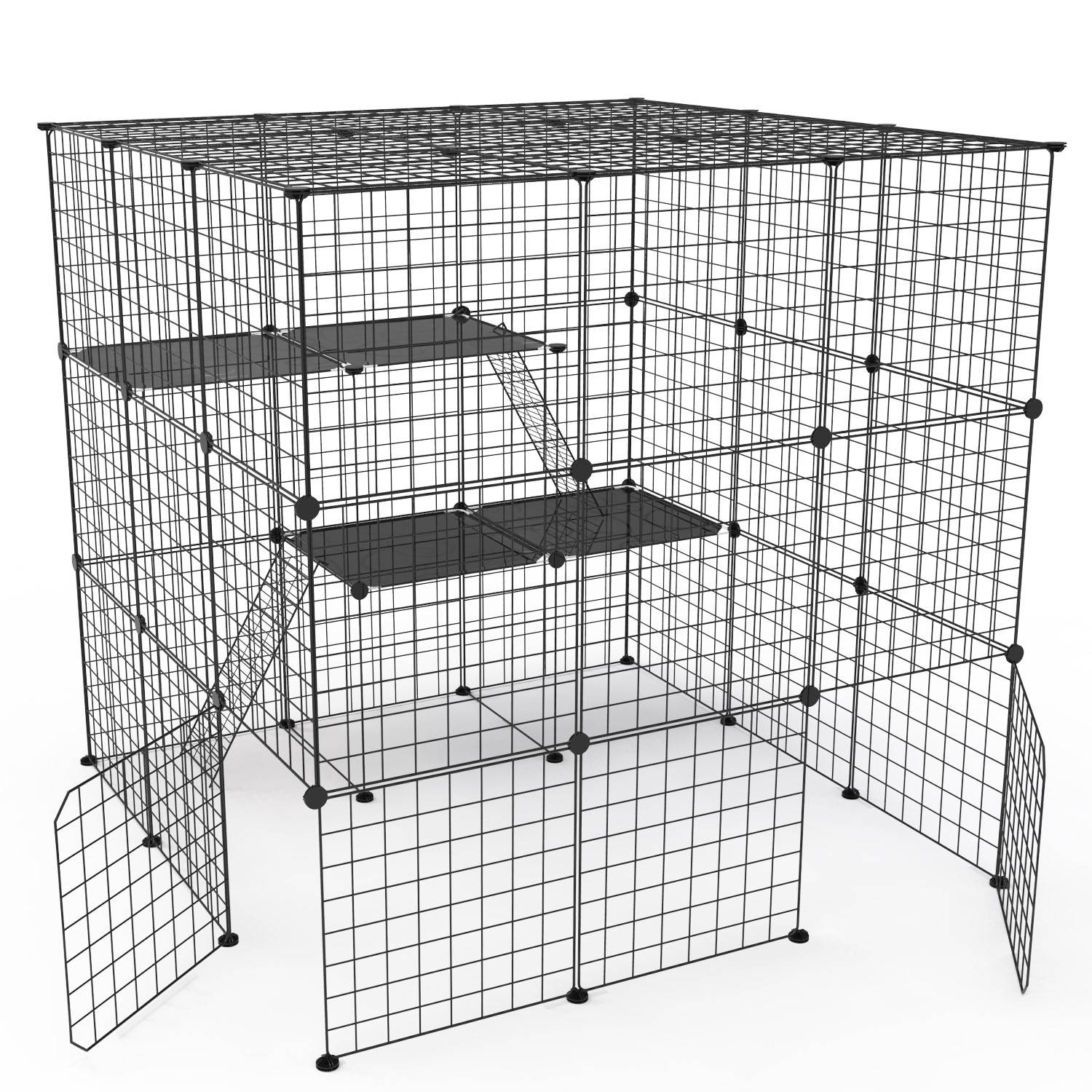 GBruno 3 Tier Large Cat Cage