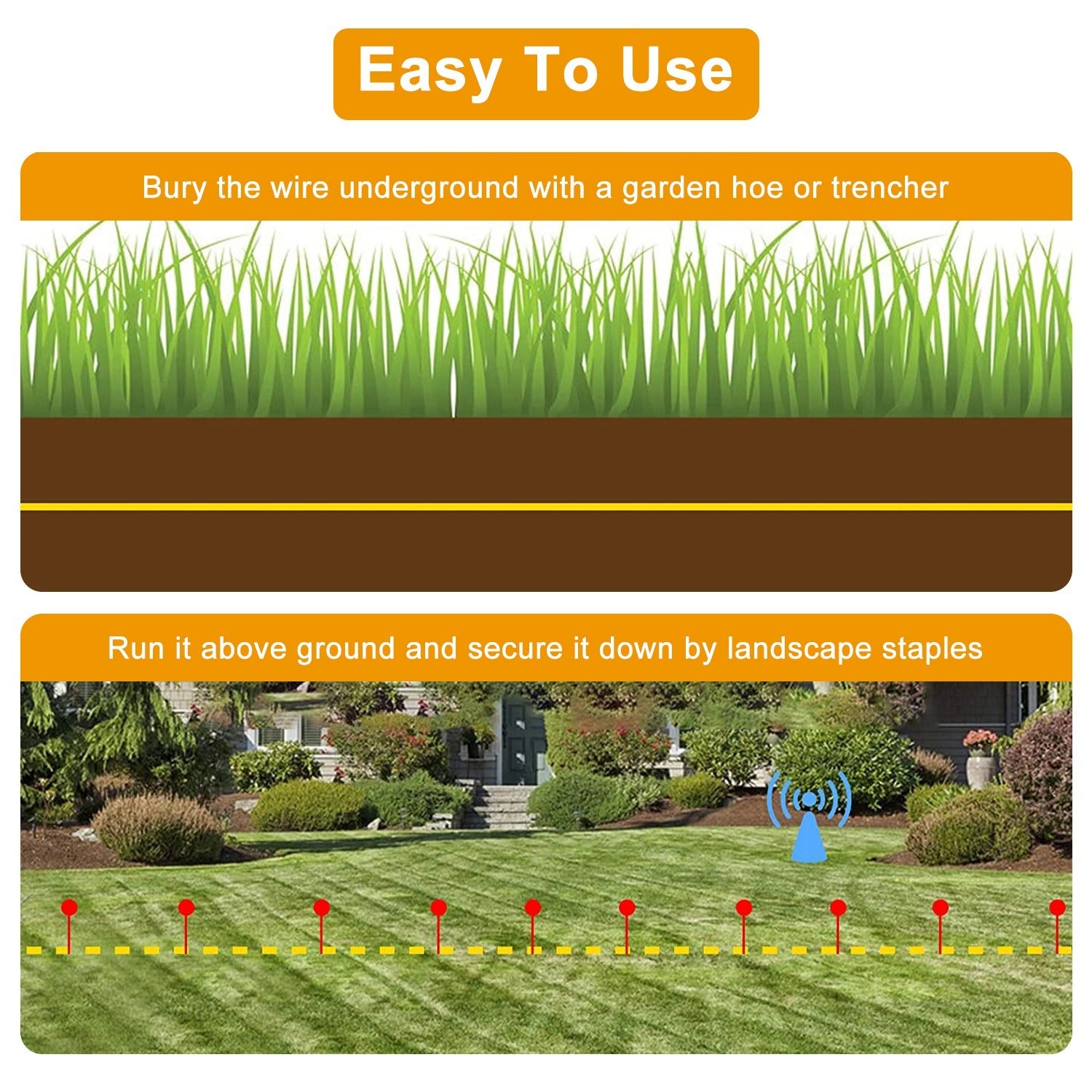 GBruno 984 Feet 0.2in Dog Fence Wire