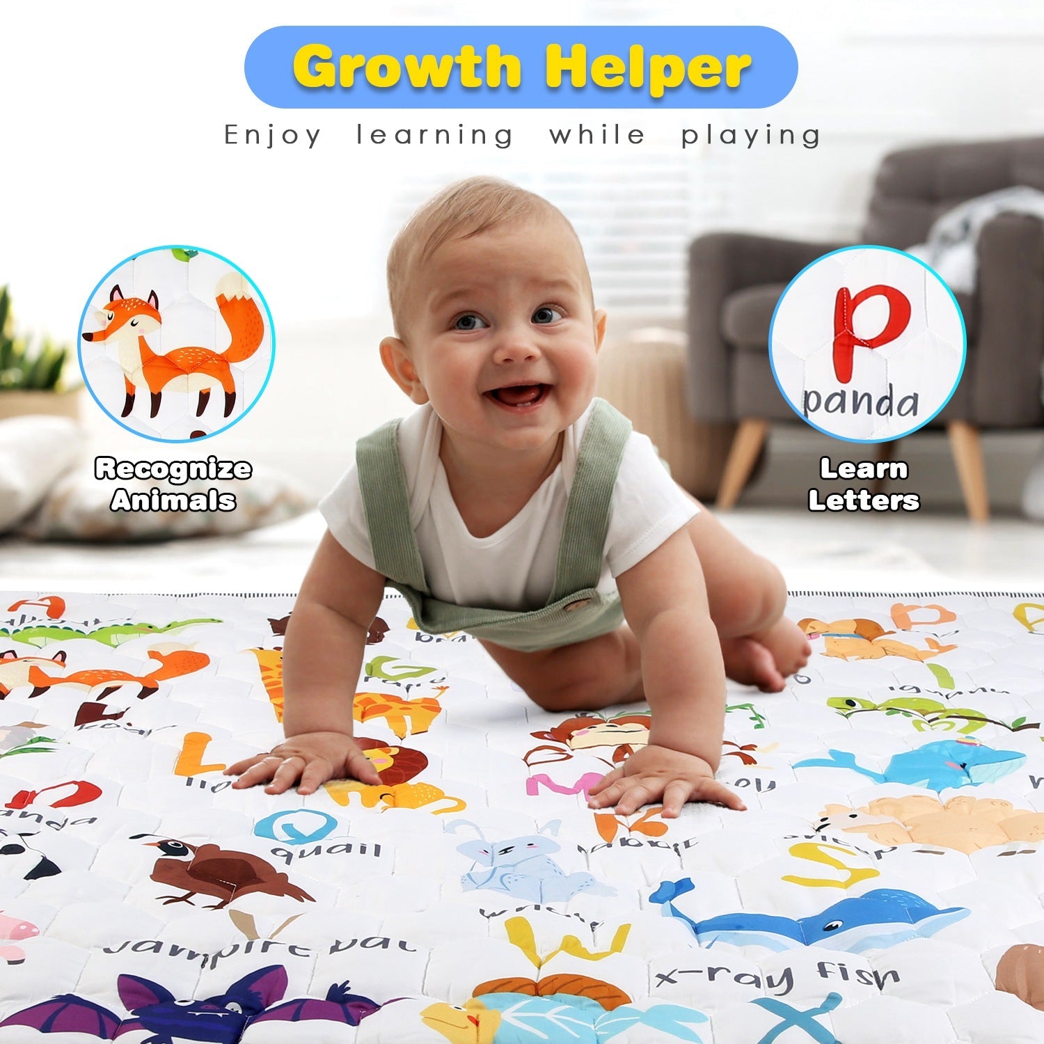 GBruno Non-Slip Baby Play Mat