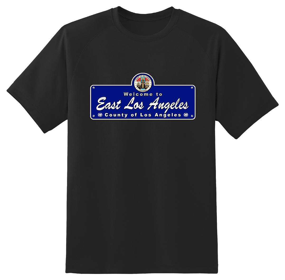 East Los Angeles Blue Street Sign  Tshirt