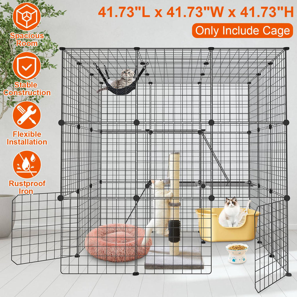 GBruno 3 Tier Large Cat Cage