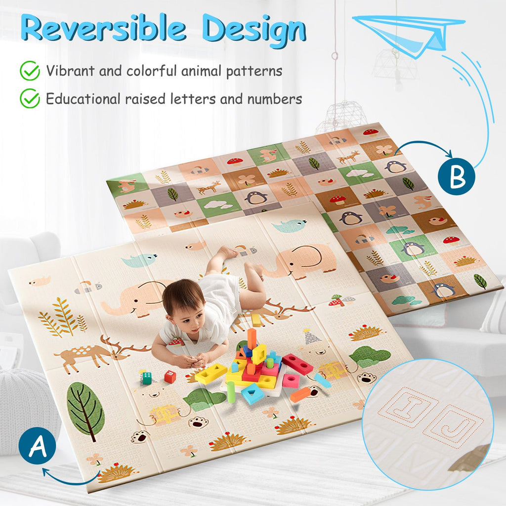 GBruno 5.9x6.5FT Foldable Baby Play Mat