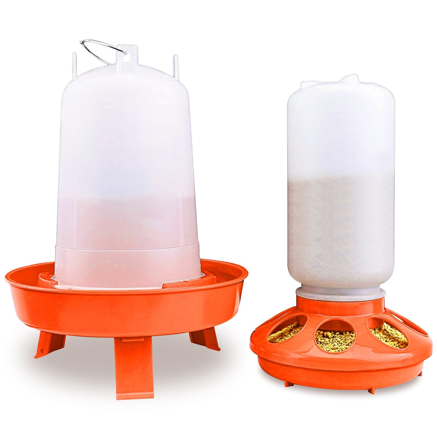 GBruno Chicken Feeder Waterer Set