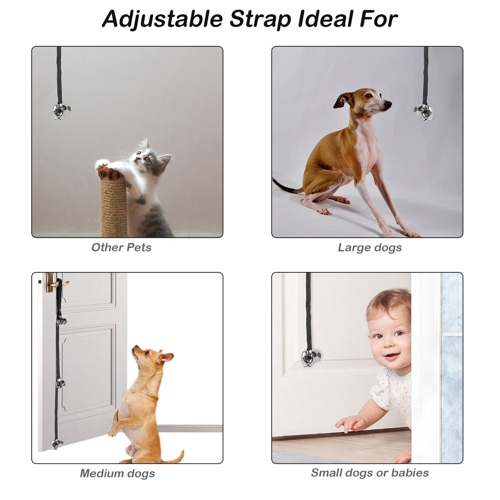 Dog Doorbells Adjustable Pet Doorbells