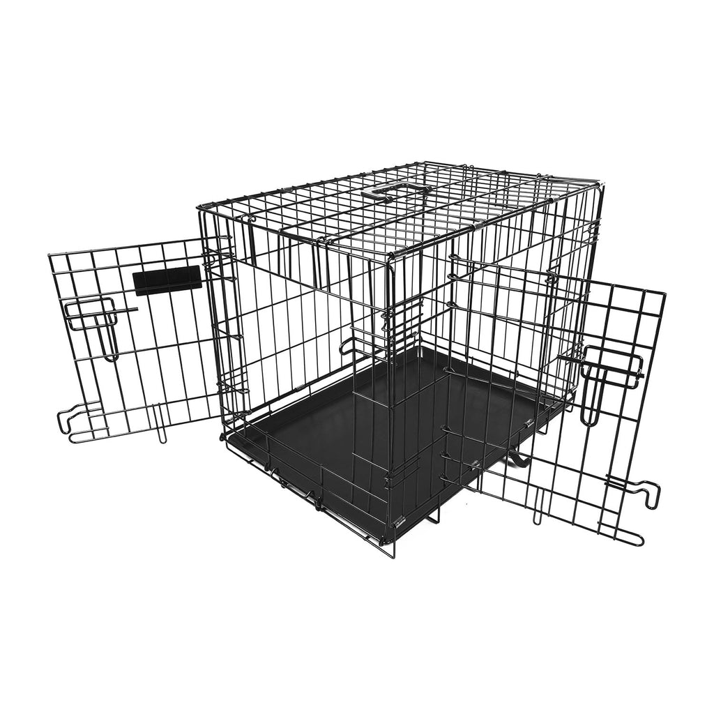 GBruno 30inches Dogs Crate Folding Metal