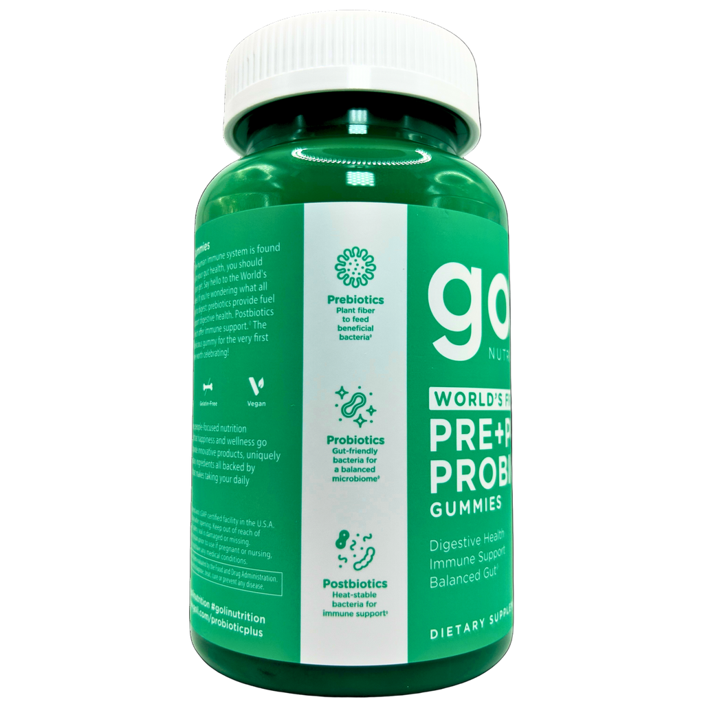 Goli Nutrition – Pre + Post + Probiotics Gummies (60 Count)