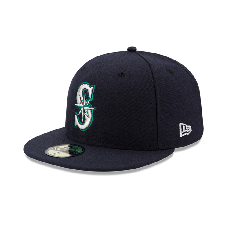 NEW ERA AUTHENTIC COLLECTION SEATTLE MARINERS ON-FIELD FITTED GAME HAT 70360949