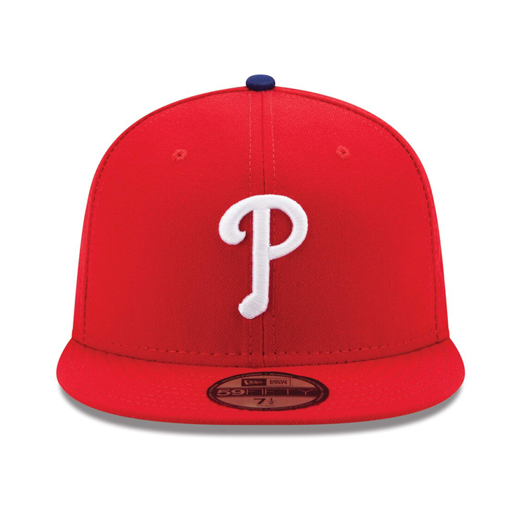 NEW ERA AUTHENTIC COLLECTION PHILADELPHIA PHILLIES ON-FIELD GAME HAT - RED 70360945
