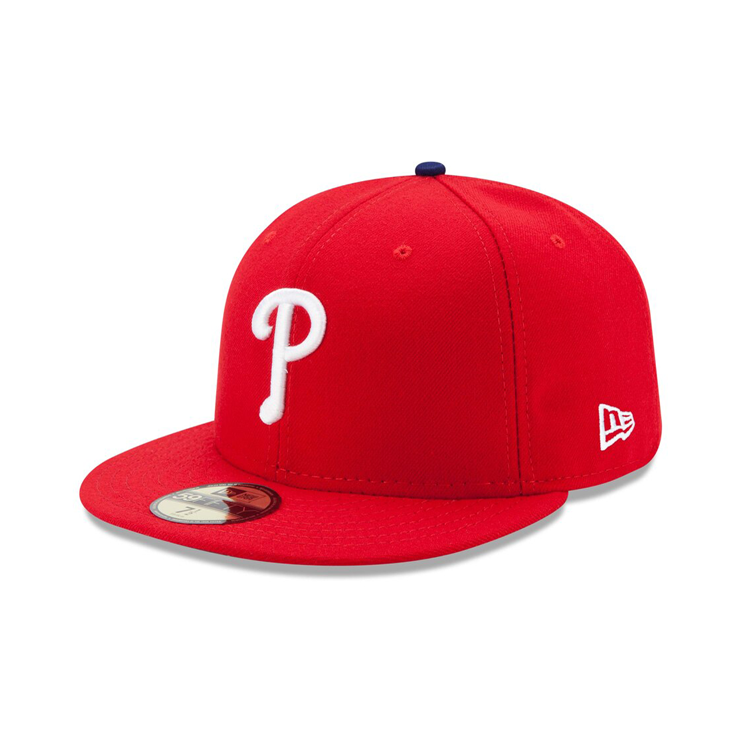 NEW ERA AUTHENTIC COLLECTION PHILADELPHIA PHILLIES ON-FIELD GAME HAT - RED 70360945