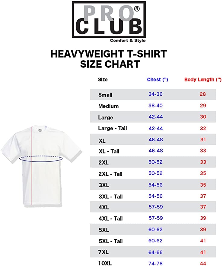 Proclub Heavyweight Short Sleeve Tshirt