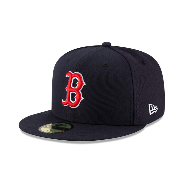 NEW ERA 59FIFTY AUTHENTIC COLLECTION BOSTON RED SOX ON-FIELD GAME HAT - NAVY 70331911