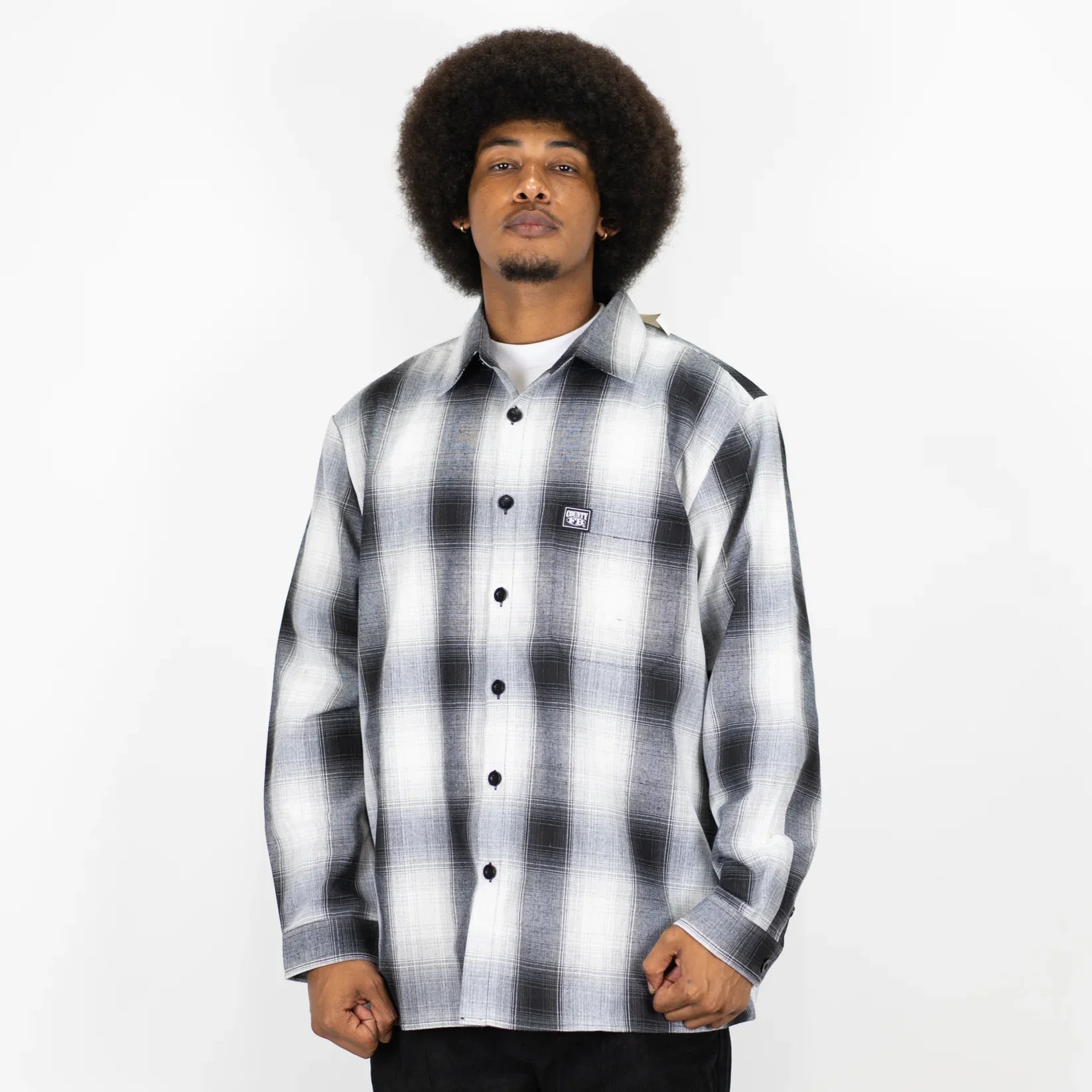 FB County Long Sleeve Checker Flannel Shirt