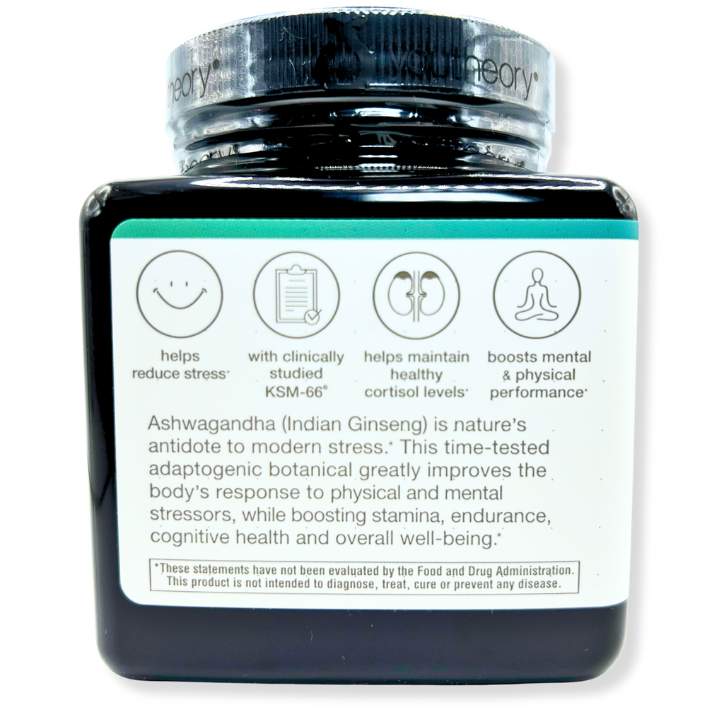 Youtheory Ashwagandha 1000mg – Stress Relief, Mood Support & Natural Energy – 60 Capsules